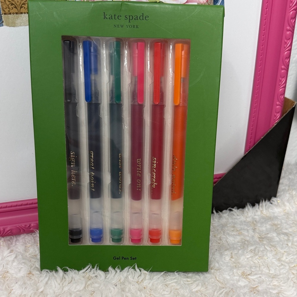 Kate Spade Multicolor Gel Pen Collection‎